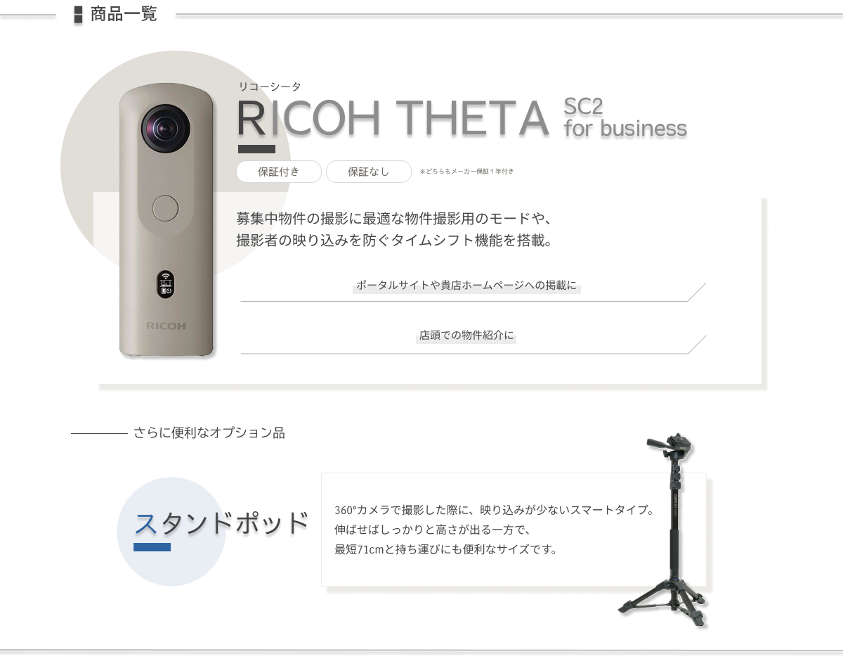 THETA SC2 for business｜アットホームショップ