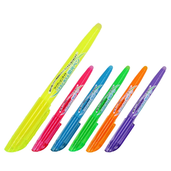名入れフリクション蛍光ペン（名入れ箇所：キャップ）の商品写真