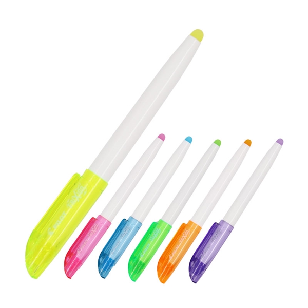 名入れフリクション蛍光ペン（名入れ箇所：本体軸）の商品写真