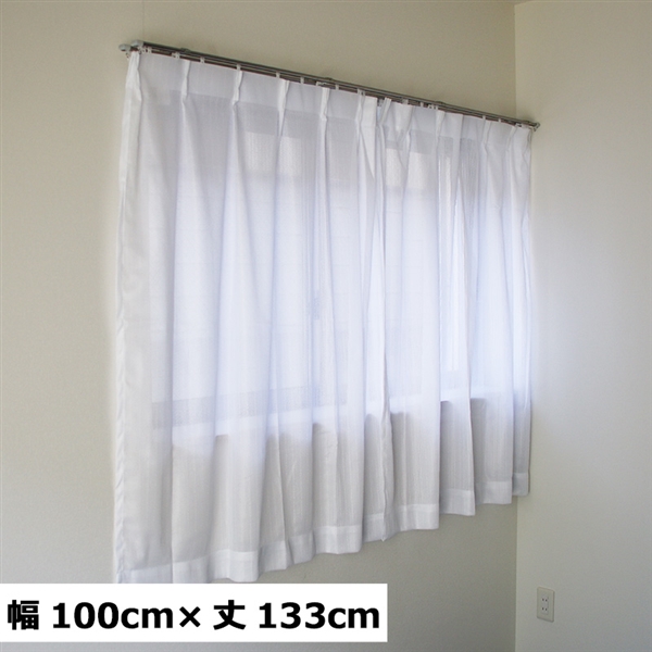 レースカーテン　腰高窓用（１００×１３３ｃｍ）の商品写真