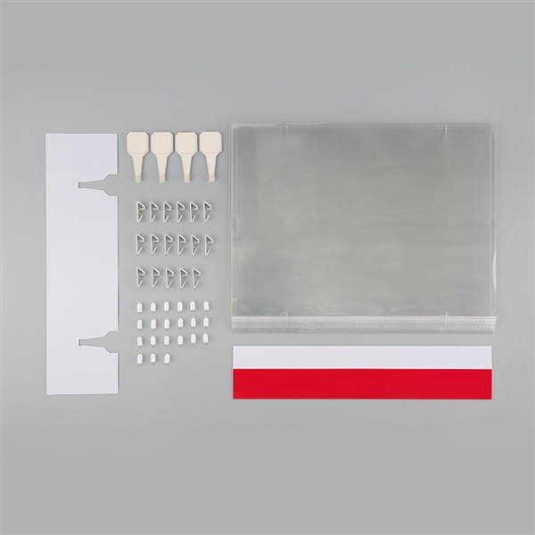 掲示ファイルⅡ(セット・B4・赤)の商品写真