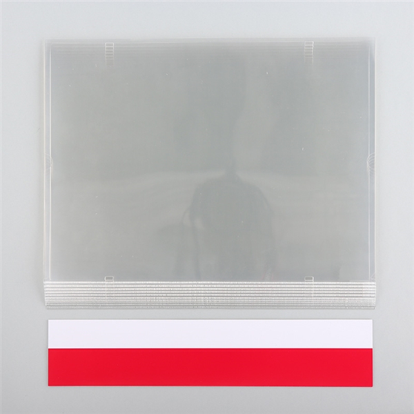 掲示ファイルⅡ(単品・B4・赤)の商品写真