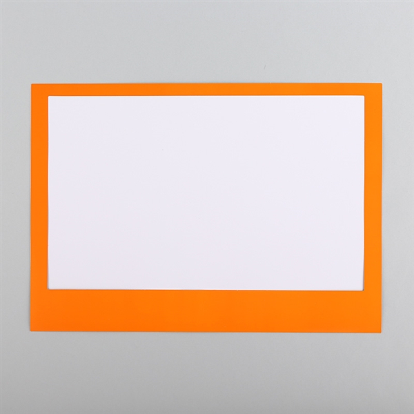 フレームシート(オレンジ)の商品写真