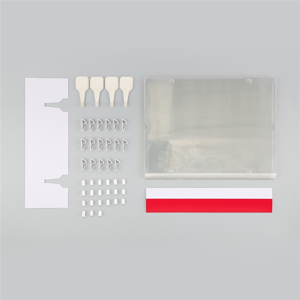 掲示ファイルⅡ(セット・A4・赤)の商品写真