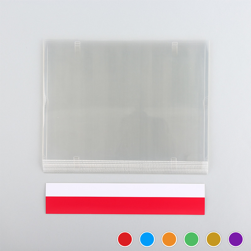 掲示ファイルⅡ－単品Ａ４赤